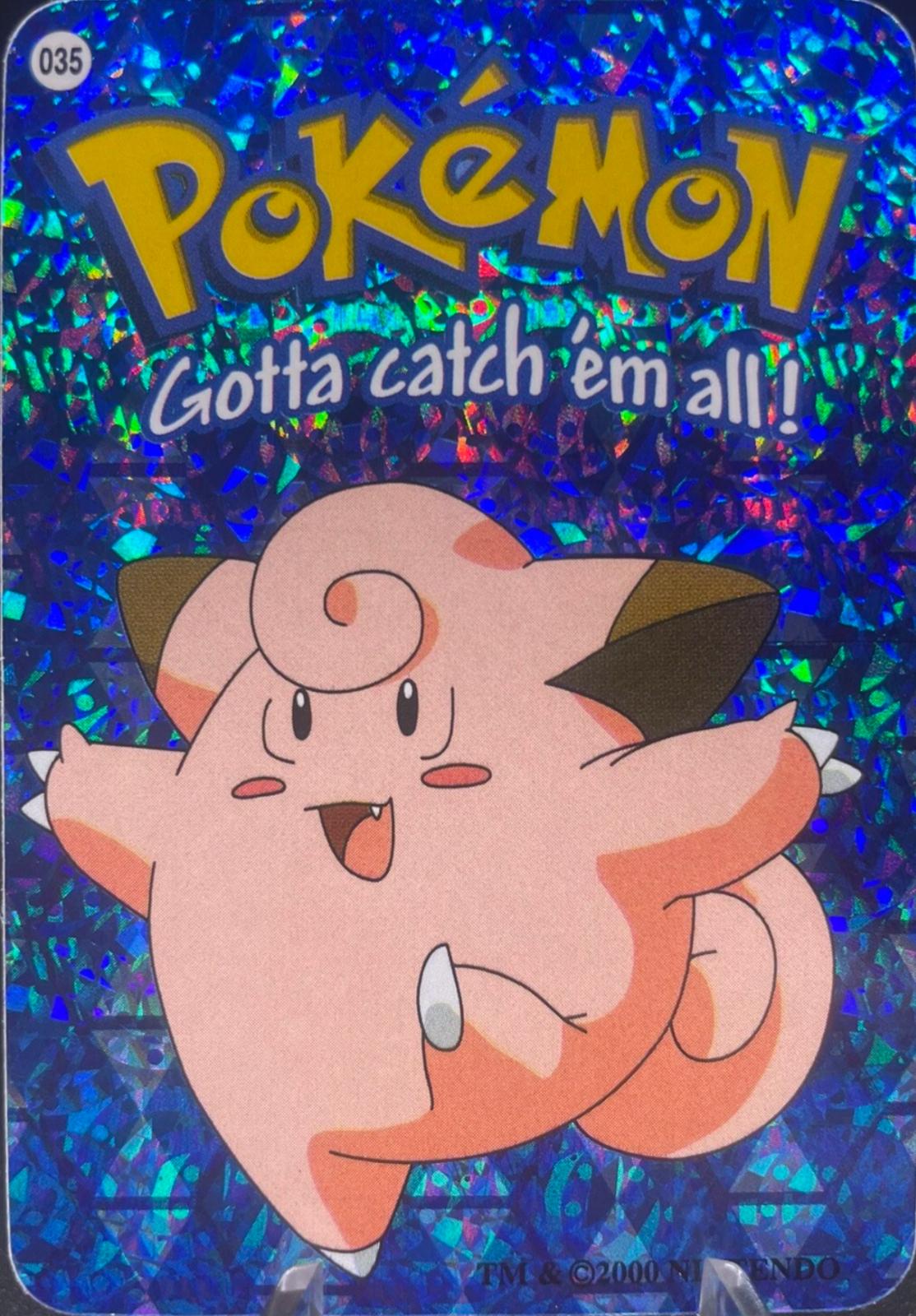 Japanese Vending Clefairy [Prism] Pokémon card